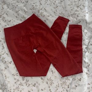 Alphalete Amplify Fireside (Burnt orange color) leggings